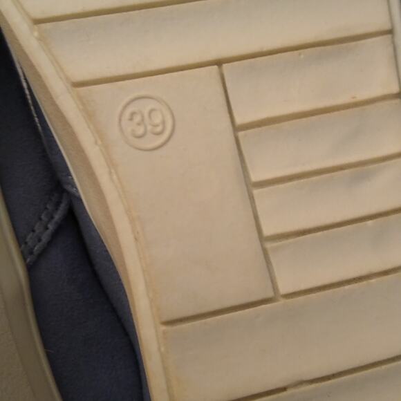 High Hidden Wedge Heel Sneaker Creepers Slip On Women Platform Casual Shoe39/8.5 - Picture 6 of 7